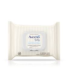 Johnson's first touch baby gift set. Aveeno Baby Hand Face Wipes With Oat Extract Fragrance Free 4 Packs Of 25 Count From Walmart In San Antonio Tx Burpy Com