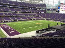 U S Bank Stadium Section 114 Home Of Minnesota Vikings