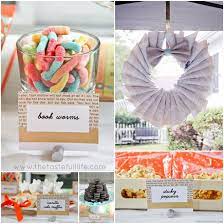 Vintage glam alice in wonderland party ideas using repurposed items, diy projects and thrift store finds. Adorable Chapter 2 Book Themed Birthday Party Book Themed Party Book Themed Birthday Party Book Birthday Parties