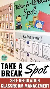 Take A Break Spot Or Cool Down Corner For Classrooms Counseling Offices Great For Speci Social Emotional Workshop Self Regulation Special Education Classroom