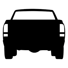 Pickup Rear View Silhouette Ad Affiliate Affiliate Rear View Silhouette Pickup Photo Design Rear View Layout Template
