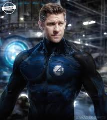 I didn't read comics as a kid, not as many, i read some but not. John Krasinski Mr Fantastic Fan Art By Myself Marvelstudios