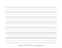 Download this free printable kindergarten lined paper tempate and print as many as you need. Primary Handwriting Paper All Kids Network
