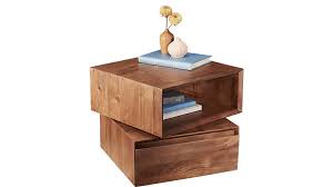 Spin Rotating Side Table Reviews Cb2 Side Table Wood Side Table Bedroom Decor Dark