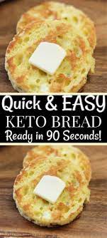 Are You Looking For A Quick And Easy Keto Friendly Bread Recipe This 90 Second Keto Bread Rec Best Low Carb Bread Keto Friendly Bread Easy Keto Bread Recipe
