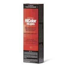 With a cold complexion, cool shades of blondes and browns, fiery and cold shades of reddish, work best. Red L Oreal Hicolor Red Hilights Permanent Hair Color Sally Beauty