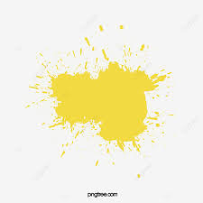 بقع اللون الأصفر أصفر الطلاء بقعة Png وملف Psd للتحميل مجانا