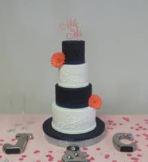 There are different sizes of navy and coral wedding invitations. Wedding Cakes Fancy That Cake Custom Cakery Wedding Cakes And More