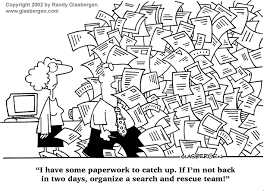 Paperwork Rescue Accounting Humor Work Humor Cartoon