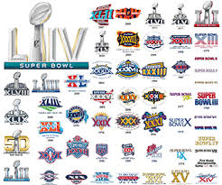 The removal of the super bowl logos i think is one of the saddest things about the goodell era. Super Collection Of Super Bowl Logos Findthatlogo Com