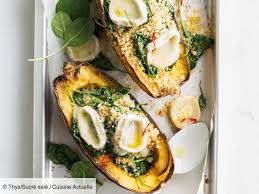 Aubergine Farcie Aux Epinards Et Au Chevre Recettes Recette Aubergines Farcies Recette Aubergine Farcie Recette Aubergine