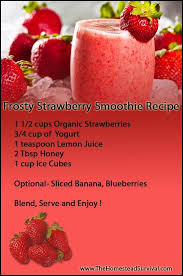 Frosty Strawberry Smoothie Recipe The Homestead Survival Smoothie Recipes Strawberry Smoothie Recipes Smoothie Recipes Healthy