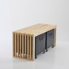 Banc D Entree Pin Roll La Redoute Interieurs Banc De Rangement Coffre De Rangement Banc Entree