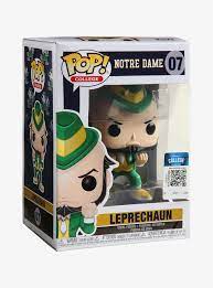 Notre Dame Fighting Irish Mascot Leprechaun Funko Pop Figure 4 In 2021 Funko Pop Funko Pop Figures Pop Vinyl Figures