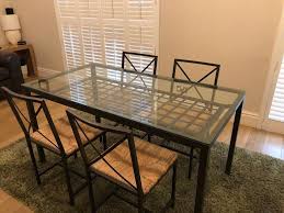 We gather all ads from hundreds of classified sites for you! Dining Table And 4 Chairs Ikea Granas Furniture Home Living Furniture Tables Sets On Carousell