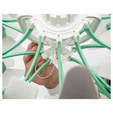 Ich will mit die oben genannte lampe zulegen. Ikea Ps 2014 Suspension Light Hvit Turkis 402 511 19 Omtaler Pris Hvor A Kjope