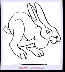 Coloriage lapin de paques derniers modeles coloriage de. Lapin Coloriages Lapins A Imprimer Toupty Com