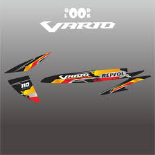 Free honda vario vector download in ai, svg, eps and cdr. Stiker Striping List Variasi Honda Vario 110 Karbu Grafis Repsol Lazada Indonesia