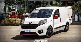 Fiat Fiorino Abarth Render By X Tomi Vans Ford Transit Sporty
