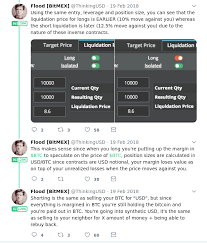Conversely, when you sell a bitcoin futures contract, you own the right to sell bitcoin on the settlement date, at a particular price. Trading Bitcoin Inverse Futures Contracts Medium