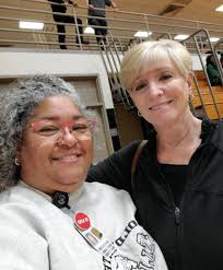 First principal to play in the FCCLA dodgeball tournament