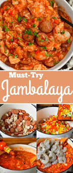Easy Homemade Jambalaya In 2020 Homemade Jambalaya Jambalaya Recipe Seafood Recipes