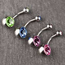 1 6 x 10mm bauchnabel piercing bauchnabel banane kristall zirkonia z51 viva adorno piercing online shop
