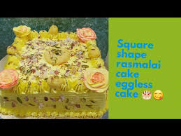 Rasmalai cake recipe |fault line cake design| trending him cake design|cake design for girl|cake decorating ideas|#rasmalaicakedesign#trendingcake#giva'sreci. Eggless Rasmalai Cake Rasmalai Cake Square Shape Cake Eggless Cake Cake Yummy Cakedessert Youtube