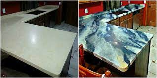 Resurfaced Countertop Huffsurfaces Granicrete Resurface Countertops House Countertops