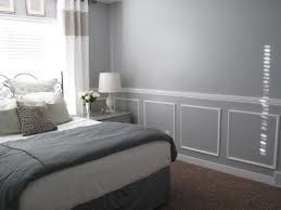 Create a panel effect with this popular decorative trim moulding. Beautiful Master Bedroom Makeover Chair Rail Moulding Bedroom Makeover