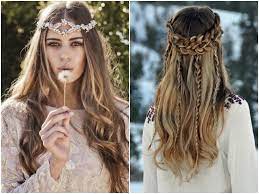 Pin By Jerry Keo On Boho Medium Hair Styles Hair Styles Boho Hairstyles