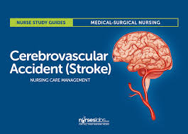 cerebrovascular accident stroke nursing care and