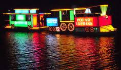 This is a cute, easy way to decorate your desk or office! 9 Christmas Boat Decorations Ideas Boat Parade Christmas Boat