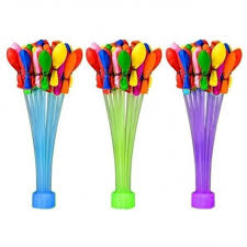 اشتري عدد 100 بالونات مياه مع عصا للنفخ في 60 ثانية من Happy Baby Balloons توصيل Taw9eel Com