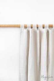 Shop the memorial day blowout. Tab Top Linen Curtains Magiclinen
