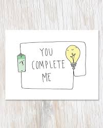 You Complete Me Card Electrical Circuit Physics Gift Etsy Physics Gifts Computer Geek Gifts Love Cards