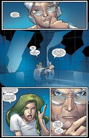 Polaris vs. Magneto. [from Ultimate X-Men (2001) #63]