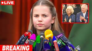 Princess Charlotte Breaks Down on Live TV, Leaving Everyone in Awe - YouTube