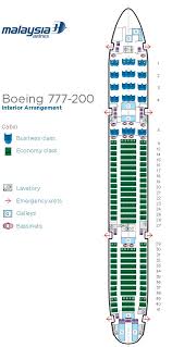 For safety reasons, certain passenger categories may not occupy the seats located next to the emergency exit doors. Boeing 777 200 Interior Seat Map World Chinadaily Com Cn