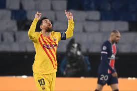 Alessandro florenzi, marquinhos (c), presnel kimpembe, layvin kurzawa; Psg 1 1 Fc Barcelona Live Uefa Champions League Result Match Stream And Mbappe Messi Goal Highlights Evening Standard