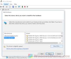 Intel Hd Graphics This Computer Does Not Meet The Minimum Requirements Device Driver Computer Intel