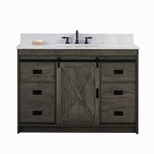 Add style and functionality to your bathroom with a bathroom vanity. Sand Stable Jillian 48 Single Bathroom Vanity Set Reviews Wayfair