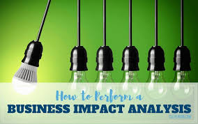 How To Perform A Business Impact Analysis In Business Nothing Is Certain The Mere Act Of Starting A Business Alread Business Impact Business Business Advice
