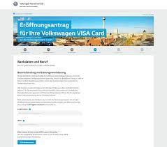 The volkswagen service credit card is issued by citibank, n.a. Volkswagen Bank Visa Kreditkarte