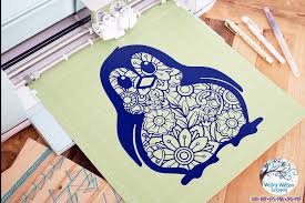 Download Penguin Zentangle Svg Cut File Animal Mandala By Wispy Willow Designs Thehungryjpeg Com