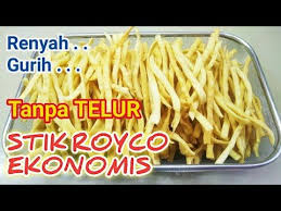Kue garpu bisa jadi pilihan. Ide Bisnis Stik Royco Ekonomis Tanpa Telur Renyah Dan Gurih Youtube Cemilan Kue Kering Telur