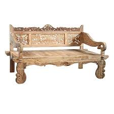 carved teak daybed mix furniture bali furniture indonesian furniture balinese decor