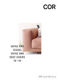 In this easy chair, for example, with its strikingly curved seating surface. Cor Sofas Sessel 18 19