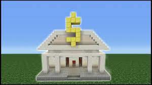 That way, you can feel that your belongings are safe and stashed away. Bank Design Minecraft