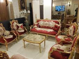 العفش المصري طقم كنب خشب زان دمياطي ثقيل حفر مذهب مكون facebook